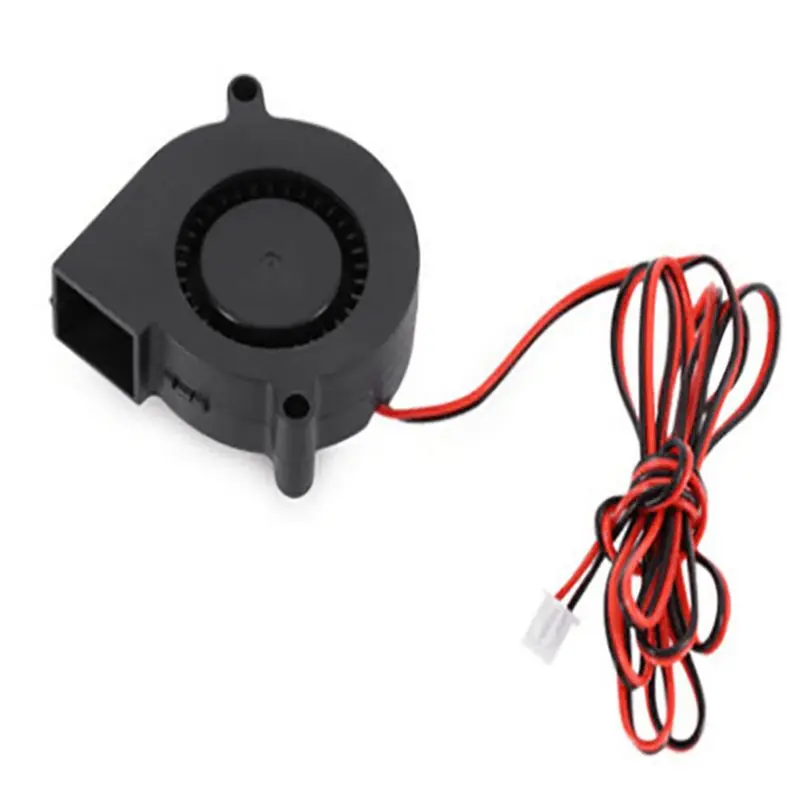 DC12V Siêu Im Lặng Xuyên Tâm Turbo Quạt Làm Mát Quạt Cho 3D Máy In Phần Phụ Kiện