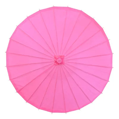 1pcs 40CM Chinese colored paper umbrella parasols China traditional dance DIY blank paper umbrella hand painting Party Supplies