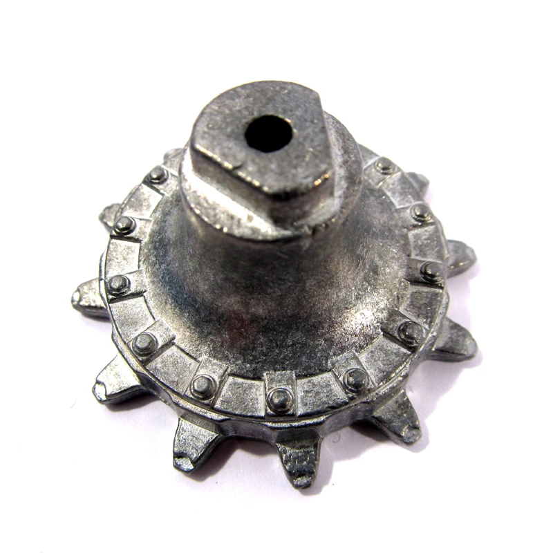 MATO Aggiornamento Pignoni in Metallo Ruota con Cappucci in Metallo Coperture Blocco per Heng Long 3938-1 RUSSO T 90 1 16 1/16 Serbatoio