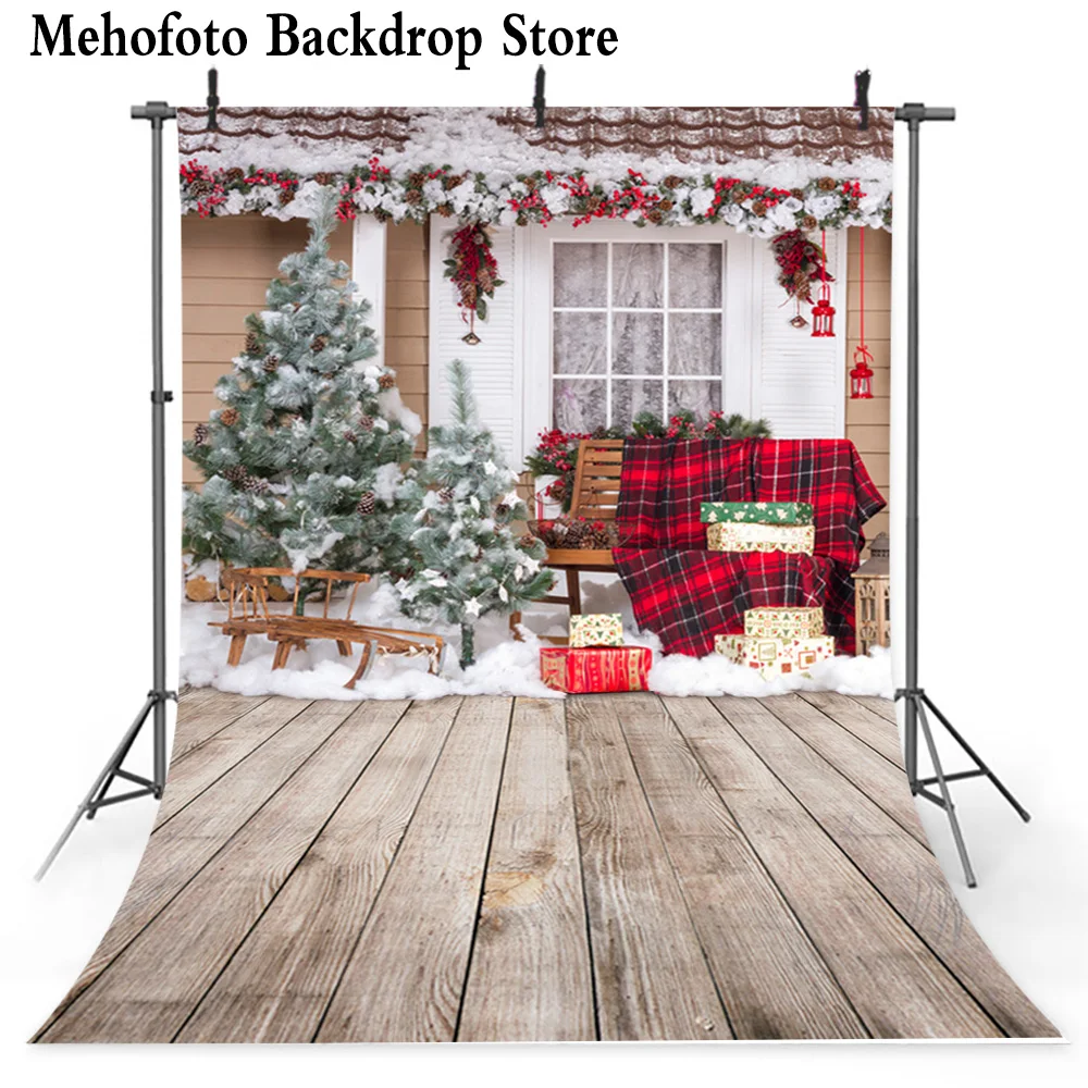

Christmas Photo Background Wooden Board Photo Backgrounds Vintage Newborn Baby Shower Photography Backdrop Christmas 138