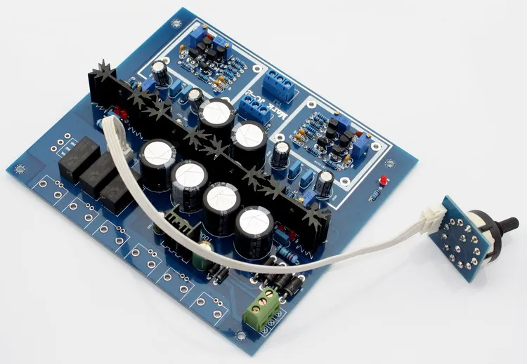 ZTX550 ZTX450 K364 J104 irf9610 irf610 ايفي JC-2 المضخم مجلس مع 3 طرق الإدخال التبديل مجلس preamp