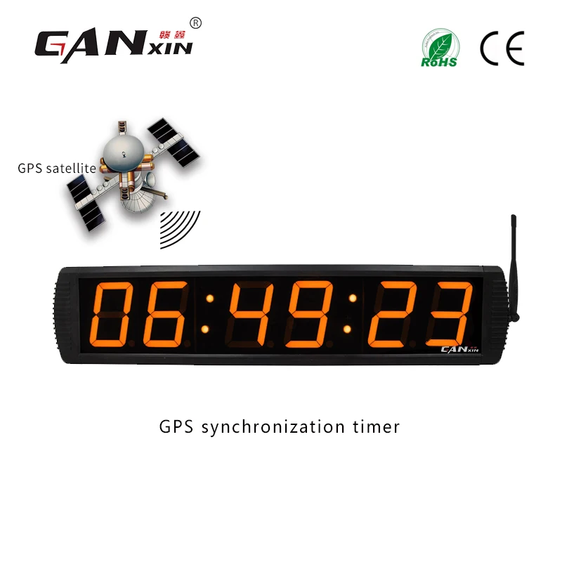 [Ganxin] 6 digits seven segment clock synchronization time module wall clock