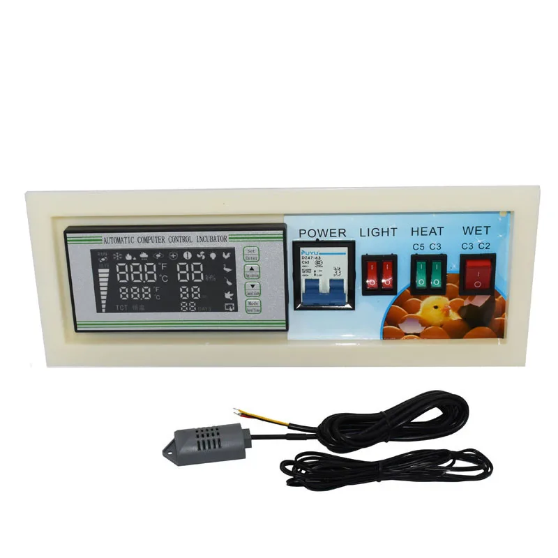 Incubator controller XM-18SE Incubator Controller Full Automatic Control With Temperature Humidity Sensor Probe 1set