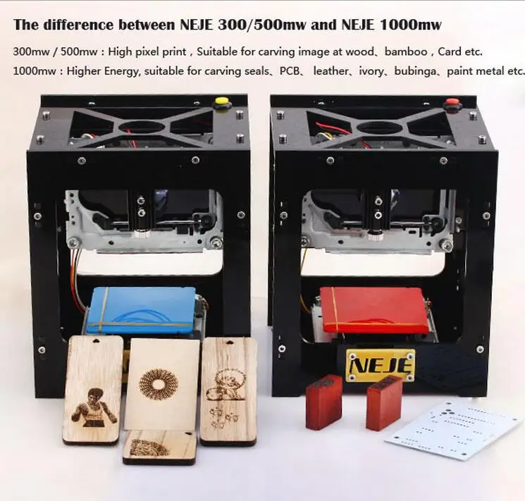 1000mW router cnc laser cutter DIY Print laser engraver High Speed USB laser cnc Engraving Machine with Protective Glasses