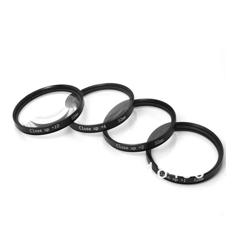 Macro Close Up Lens filter + 1 + 2 + 4 + 10 Filter Kit 49mm 52mm 55mm 58mm 62mm 67mm 72mm 77mm für canon nikon sony pentax dslr camera
