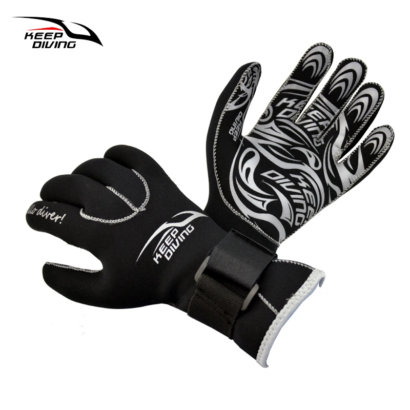 KEEP DIVING 3MM Neoprene Scuba Dive Gloves Snorkeling Equipment Anti Scratch Keep Warm Diving Equipment