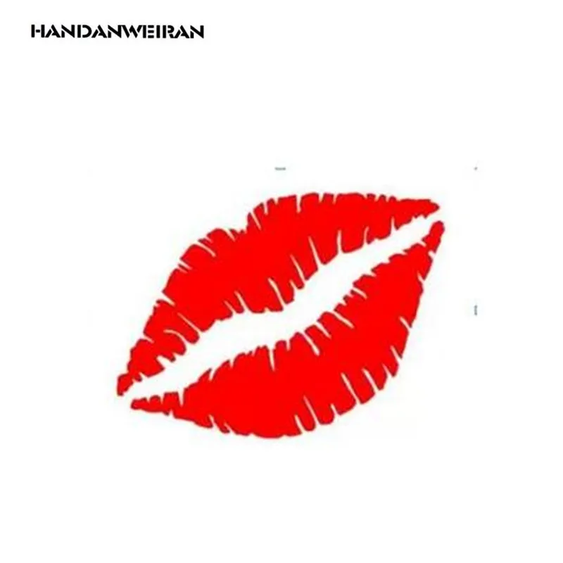 

1PCS Sexy Red Lips Car Sticker Wall Sticker Sticking To Any Place obvious15*9cm