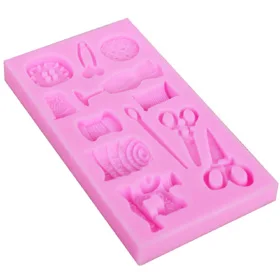 M347 1PCS Baby Shower Party 3D Silicone Fondant Mold For Cake Decorating ,Chocolate Cupcake Soap Mold,Baking Tools11*6*1.1CM