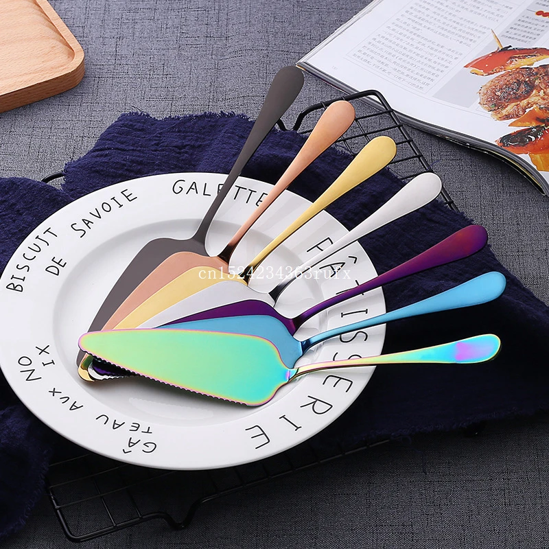 100 pcs Butter Knife Cake Shovel Cooking Tools Western Cake Spatula For Pie/Pizza/Cheese/Pastry Server Cake Divider