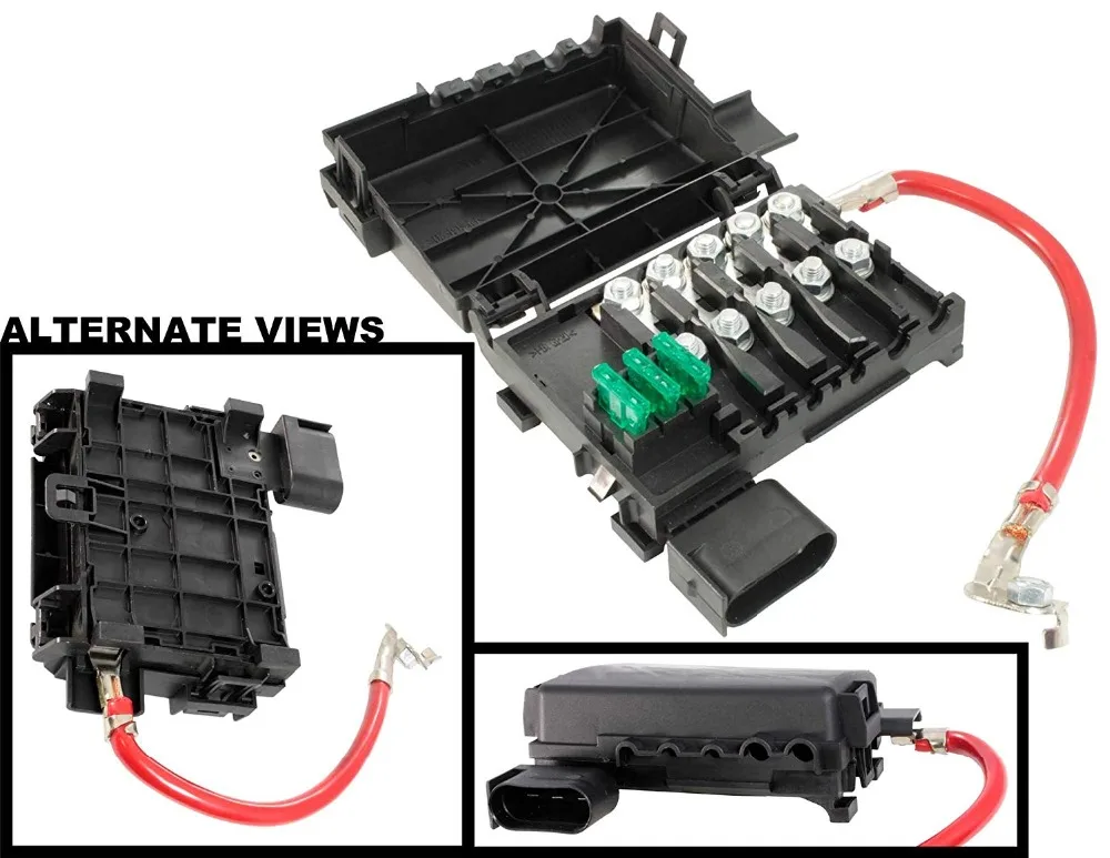 

Устанавливается на батарею с новыми предохранителями и плавкими предохранителями, подходит для Volkswagen 03-06, Beetle/99-06, Golf/01-05, Jetta коробка плавких предохранителей в сборе