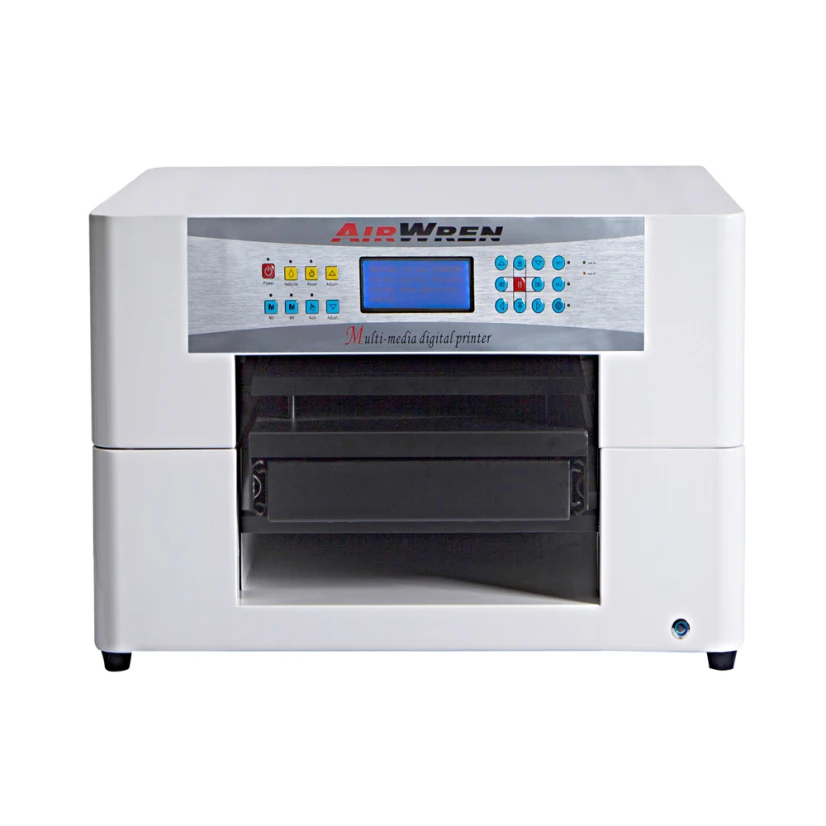 T-shirt Printing Machine A3 Size DTG Textile Flatbed Printer Digital Inkjet Cotton Fabric Direct to Garment Printer