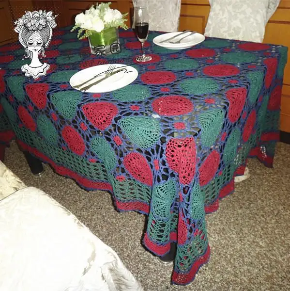 

March exports to Europe * on the new hand-colored cotton thread crochet table cloth / cover towel / decorative towel