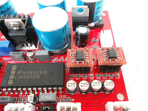 Imitación de "music fax A1", diseño LM4610, placa de tonos con preamplificador OP275 con diseño de servo power LF353 + lm317 + lm337