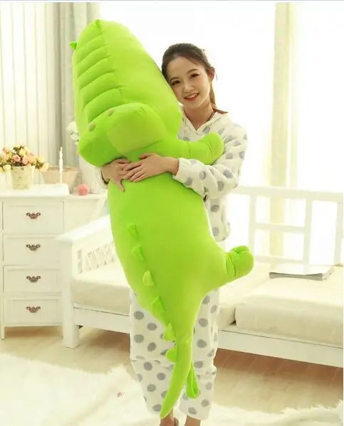 

huge lovely crocodile toy plush cartoon crocodile doll big green crocodile toy gift about 150cm 0301