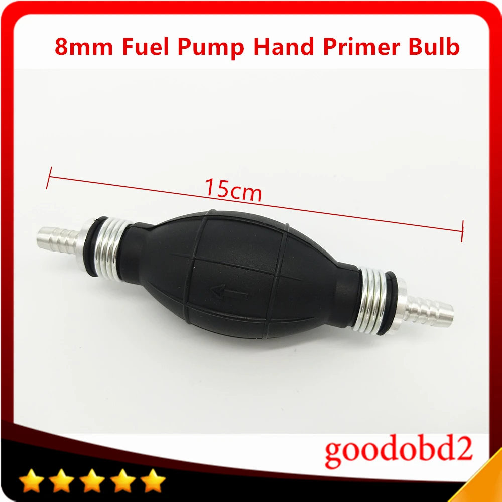 Cars 8mm Diesel Fuel Pump Hand Primer Bulb All FuelsbLength For Car Ship Boat Marine Fuel Pump Primer Bulb Hand Primer Pump