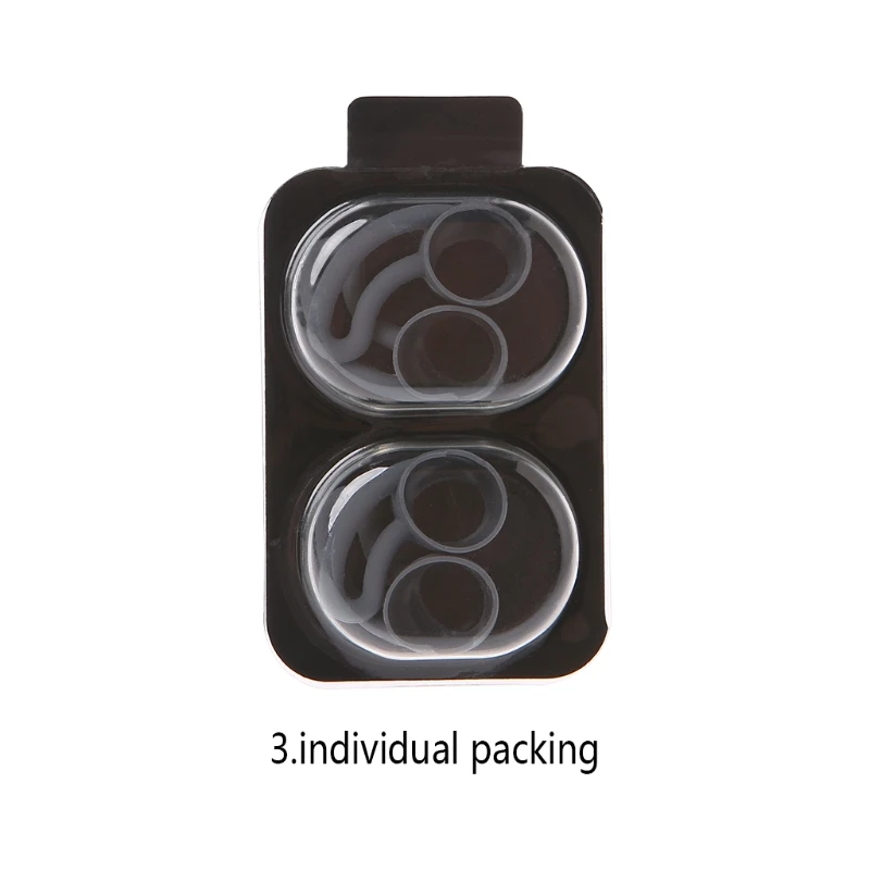 استبدال علبة سماعة سيليكون ، لينة ، مانعة للانزلاق ، خطاف سماعات الأذن ، أذني للشاش ، نبضات ، جولة يدق ، نصائح الأذن ، 5 أزواج