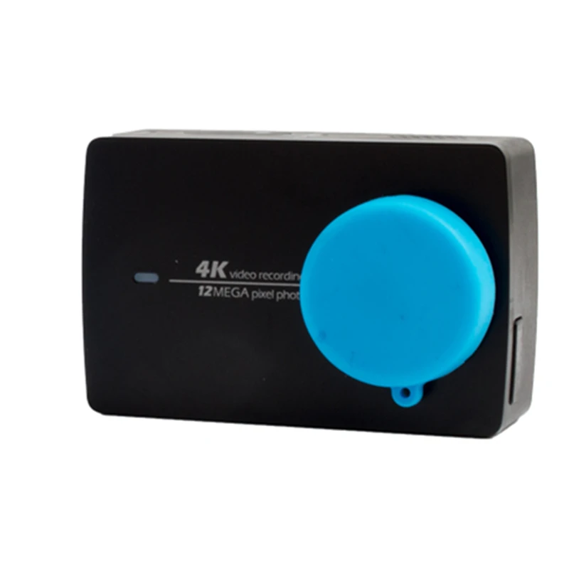ORBMART Protective Silicone Lens Cap Case Cover For 4K Xiaomi Yi 2 Xiaoyi 2 Action Sport Camera