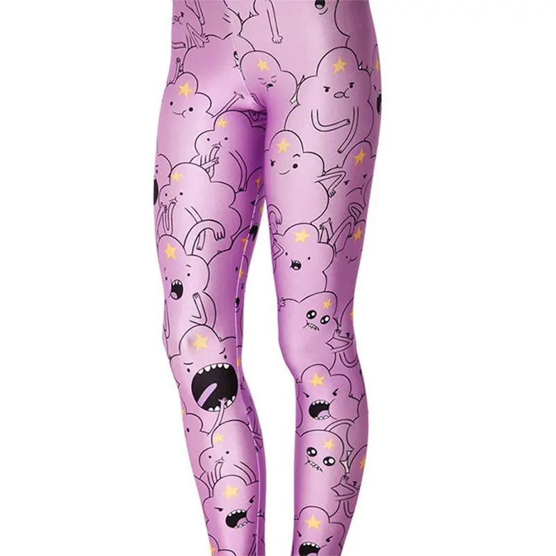 

Cute Pink Character Cartoon Women Legging Woman Leggings Jeggings Legings Fitness Legging Pant Printed Leggings