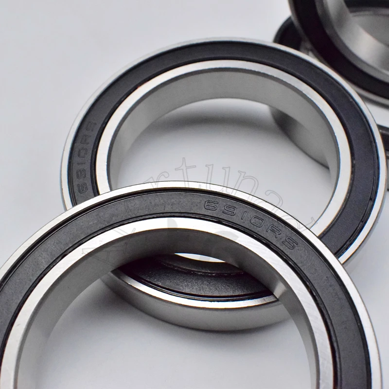 Bearing 1pcs 6910RS 50*72*12(mm) free shipping chrome steel rubber Sealed High speed Mechanical equipment parts