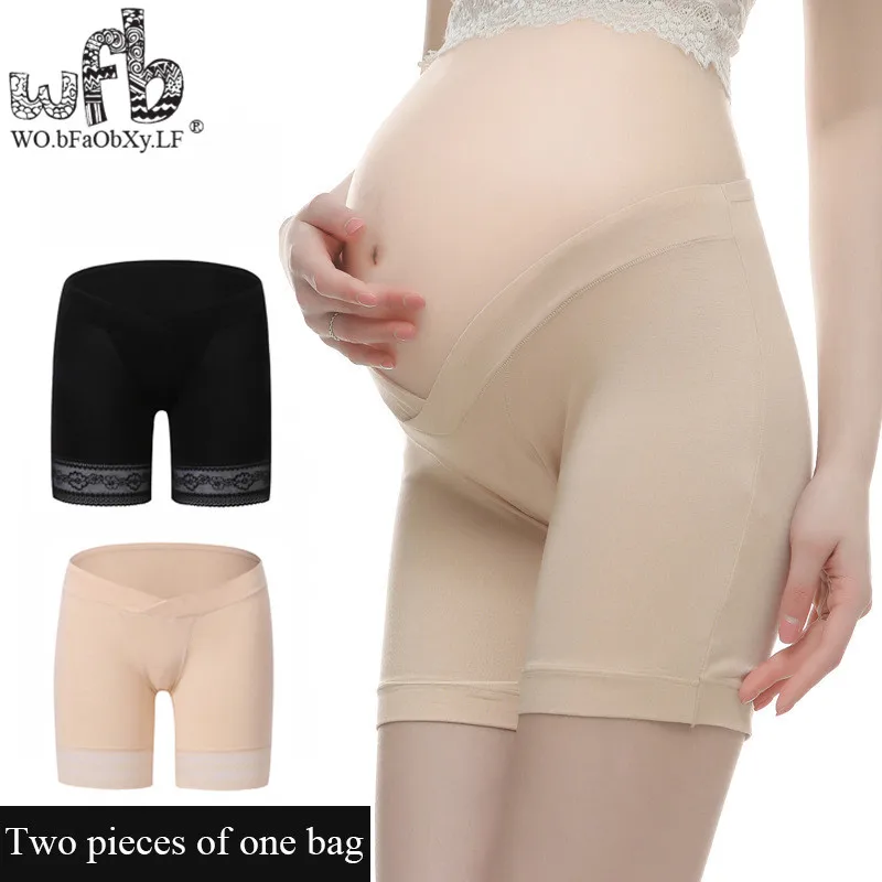 

Retail 2pcs/set security unerwear intimates boxer pants FOR pregnant women SUMMER