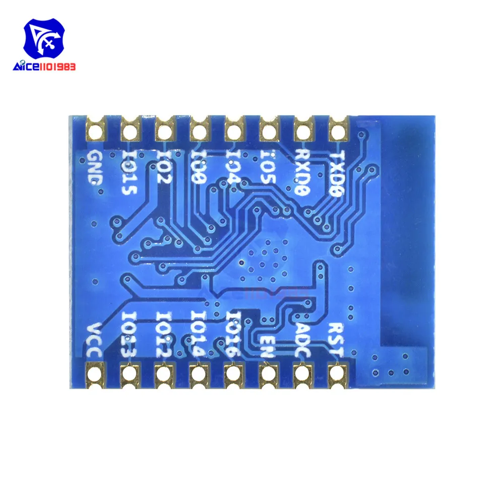 ESP8266 ESP07 ESP-07 WIFI Remote Model Serial Port Wireless Transceiver Module IPX 2.4G WIFI Antenna for Arduino