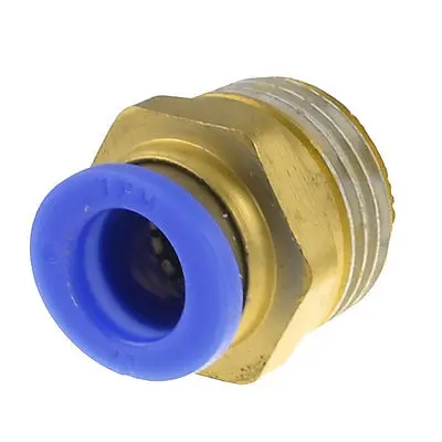 

1/2" PT Male Thread to 10mm Tube Push in Connect Straight Quick Fittings