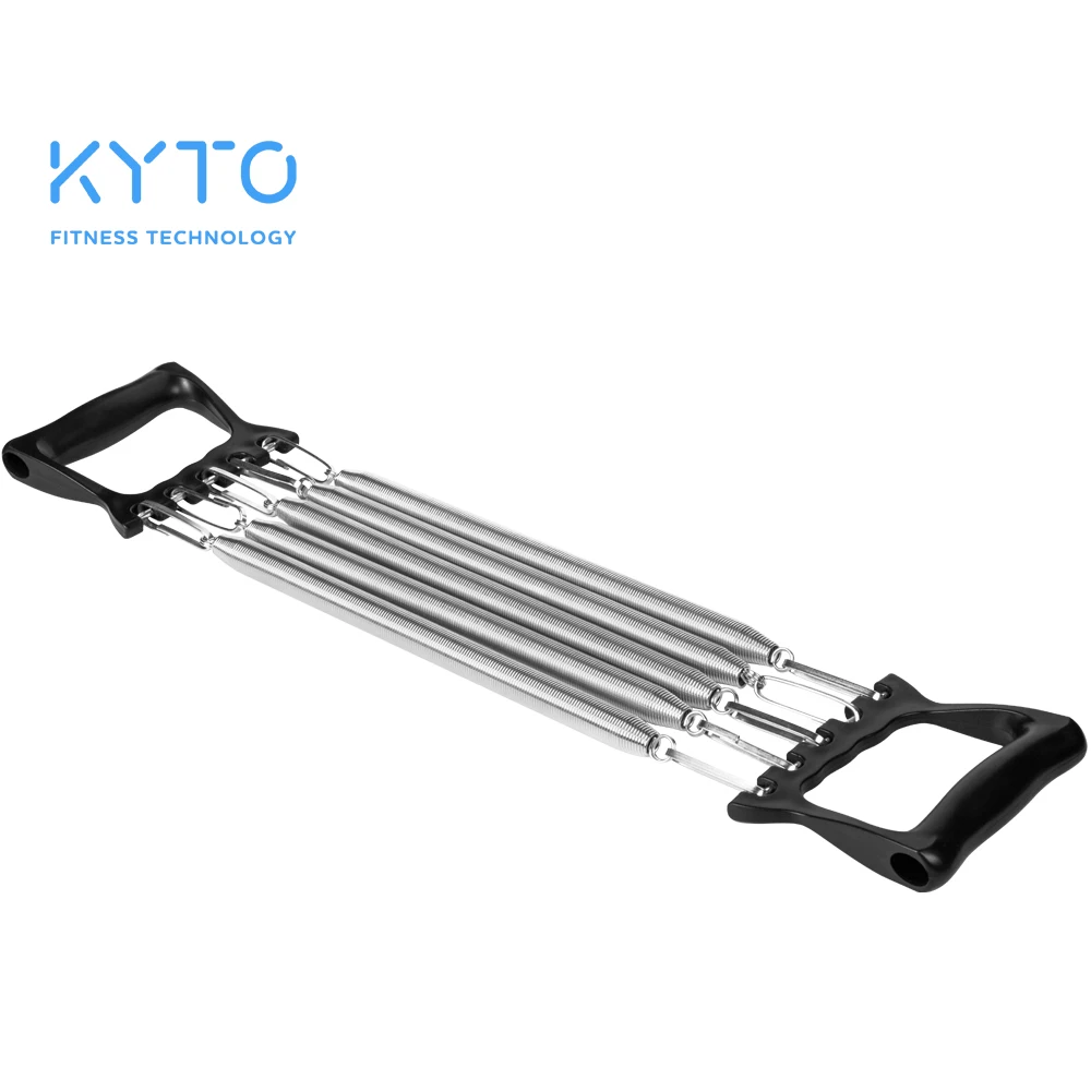 KYTO Spring Chest Developer Expander Tension Puller Fitness Stainless Steel Muscles Exercise Workout Equipment Resistance Bands