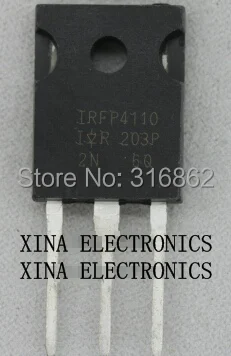 

IRFP4110PBF IRFP4110 TO-247 100V 120A TO-247 ROHS ORIGINAL 5PCS/lot Free Shipping Electronics composition kit