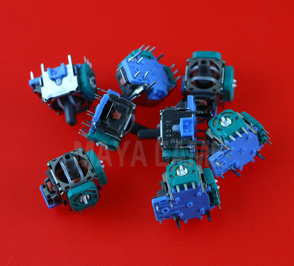 2pcs 3D 아날로그 조이스틱 스틱 센서 모듈 썸 스틱 핸들 PS4 PS5 XBOXONE XBOX ONE OEM 용 듀얼 무선 컨트롤러