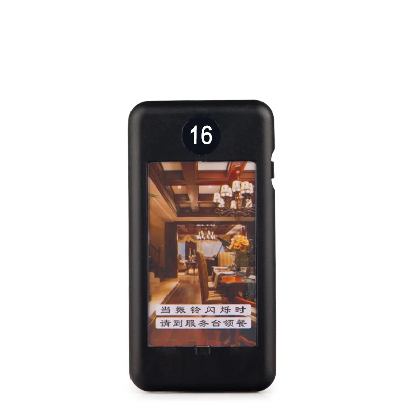 KSUN X-Q20 Wireless Pager 433MHz to Take Meal Card Vibration Buzzer to Take Meal Card Pager