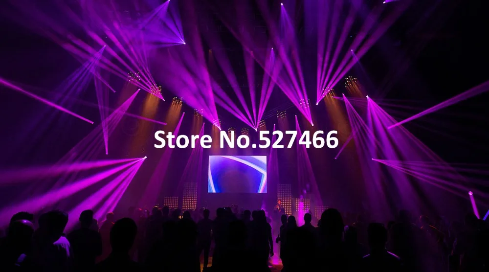 6xLot Split Colours Spot Beam 230 7r Projector Moving Head Sharpy Opera Beam R7 230w with Rotate Rainbow Effect Incl FlightCase