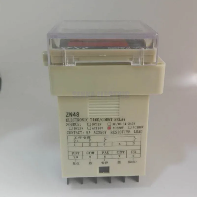 Multifunction Digital Time Relay Counter AC 220V 380V DC 24V 12V Timer Counting Relay