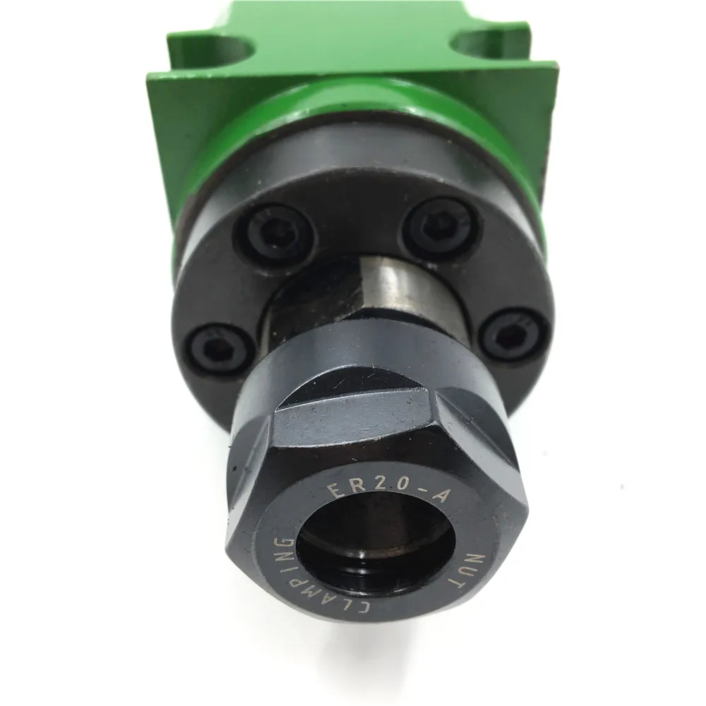 Power Head 750W 0.75KW Cutting/Drilling Machine Tool Spindle Head Max. 3000rpm. 1hp 5pcs Bearings Waterproof