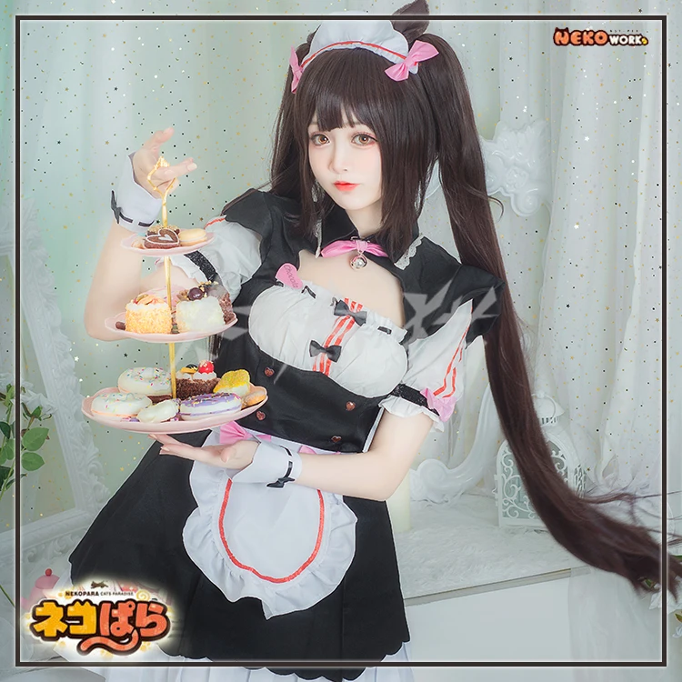 

Anime Nekopara Chocola Vanilla Maid Cosplay Coconut Costume Sexy Party Carnival Halloween Costumes For Women