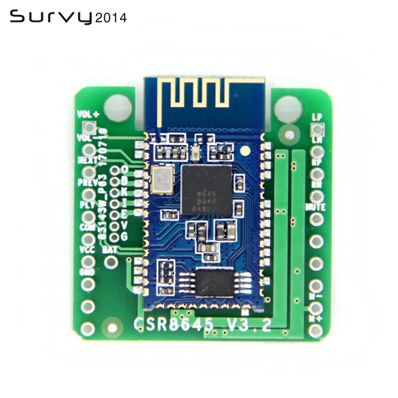 Bluetooth 4.0 CSR8645 Amplifier Board 5W+5W APT-X Stereo Receiver Amp Module