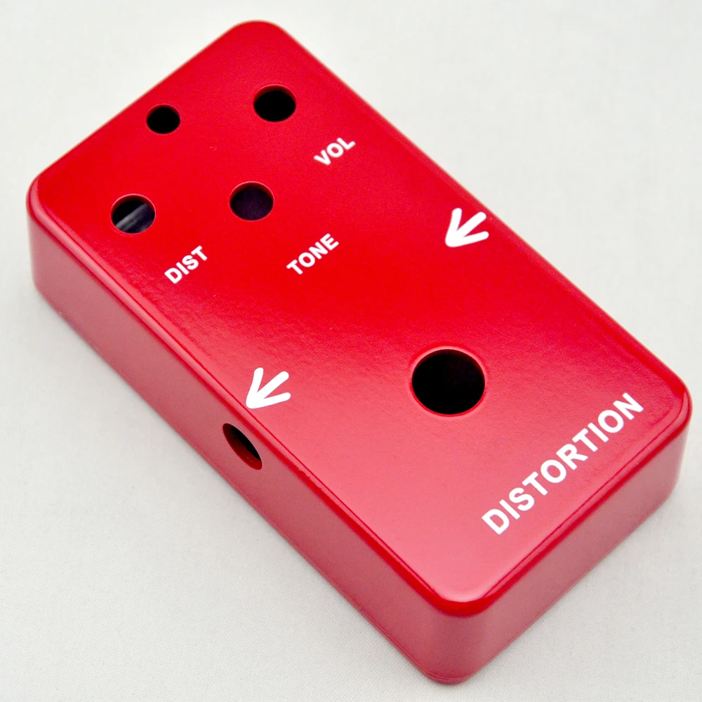 NEW LANDTONE DIY Distortion-2 Guitar  Effect Pedal All kit True Bypass with 1590B Enclosure