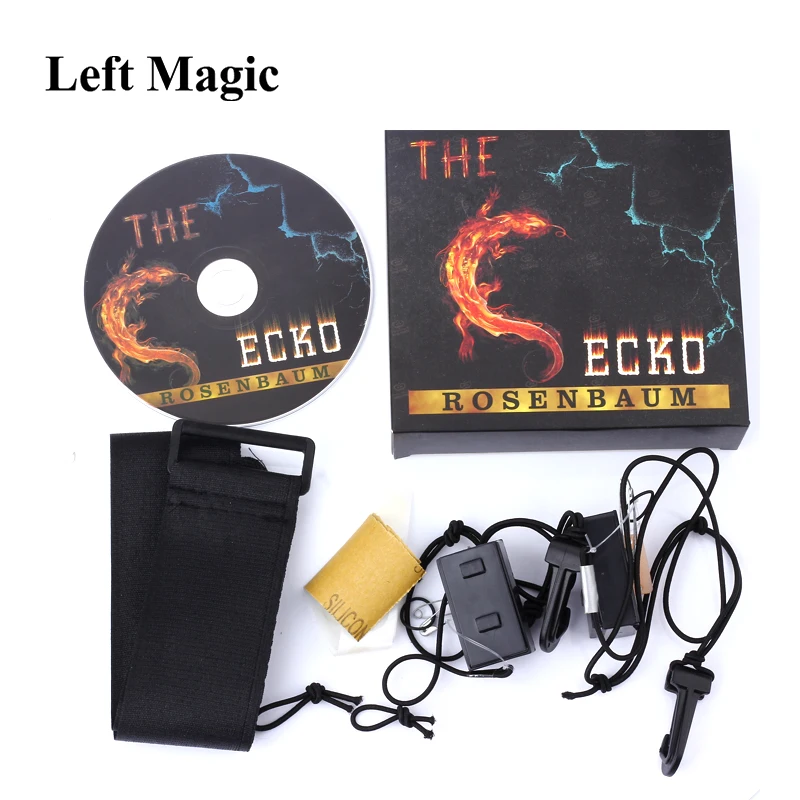 The Gecko By Jim Rosenbaum (Gimmicks+DVD) Vanish Magic Tricks Disappearing Device Funny Close Up Stage Magic Props Tools G8008