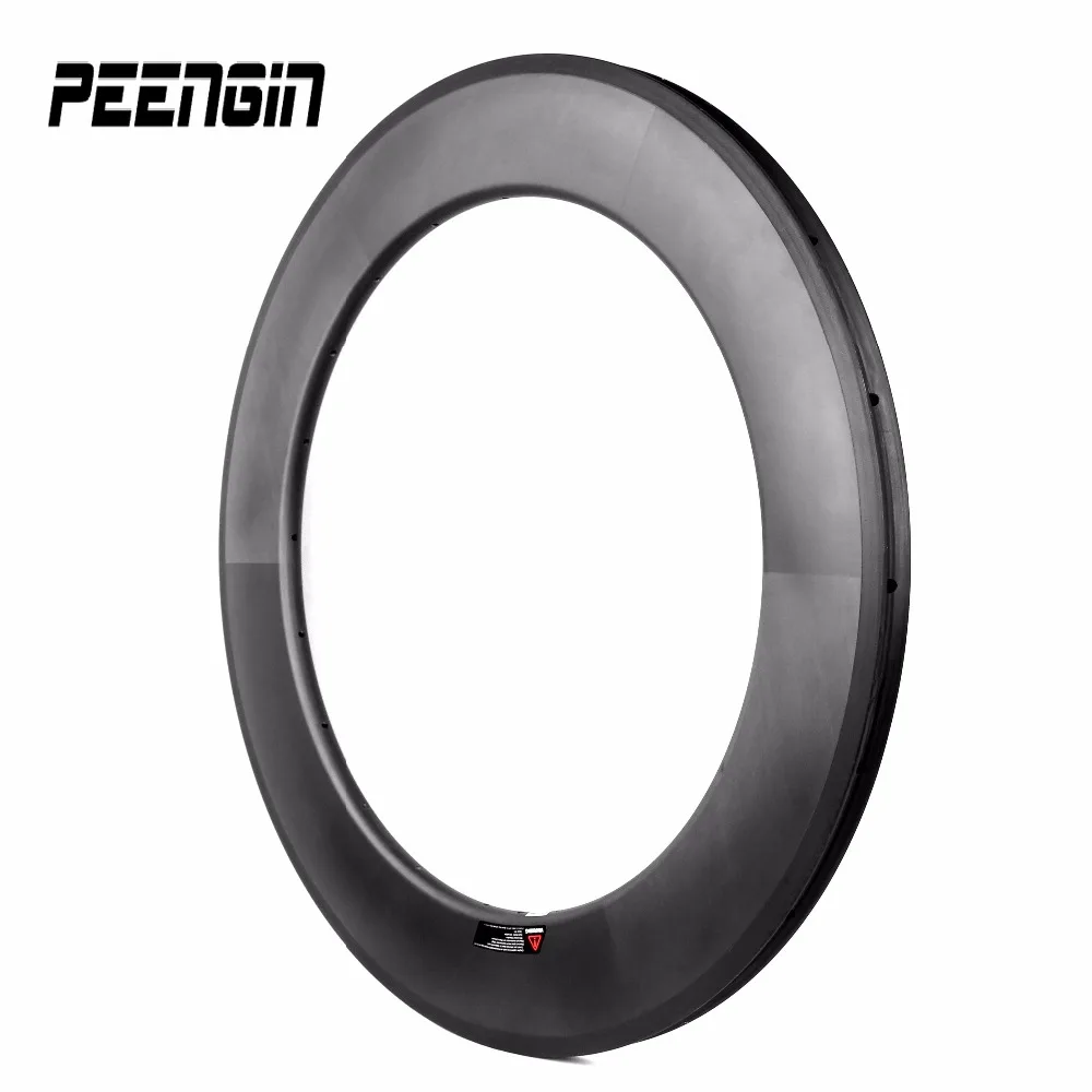 Clearance Stocks Wheel Cheap-Carbon-Road-Bike Clincher Rim For Sale 23Mm Wide 88Mm Basalt Brake Surface UD/3K Composite Material