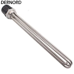 DERNORD 220v 10kw Electric Immersion Type Heating Element Water Heating Element with 2