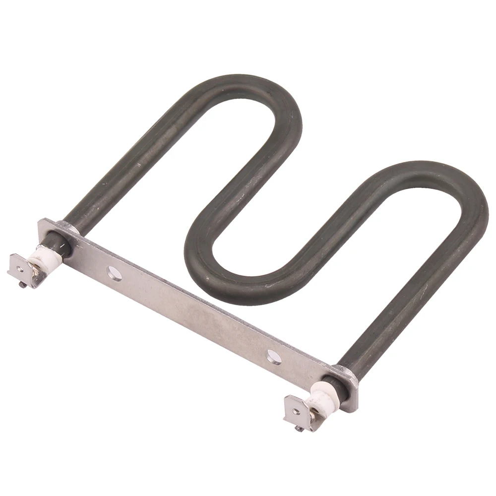 미니 전기 공기 가열 요소, M 모양 관형 히터, 선풍기 저항 DERNORD, 120V, 125W, 2 개