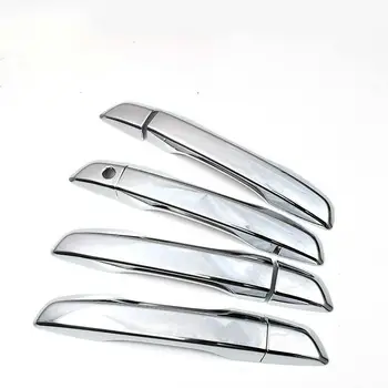 होंडा सिविक सेडान हैचबैक 2016 2017 2018 2019 के लिए 2 रंग नए ABS क्रोम डोर हैंडल कवर ट्रिम ओवरले कार स्टाइलिंग मोल्डिंग 10 best sales होंडा सिविक वीटेक - №7