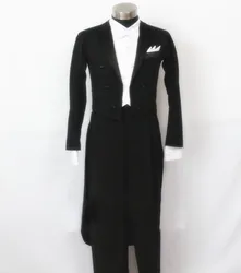 Ballroom Dancing Retail Customized Men Ballroom Tail Suit International Standard Dance Set 5pcs