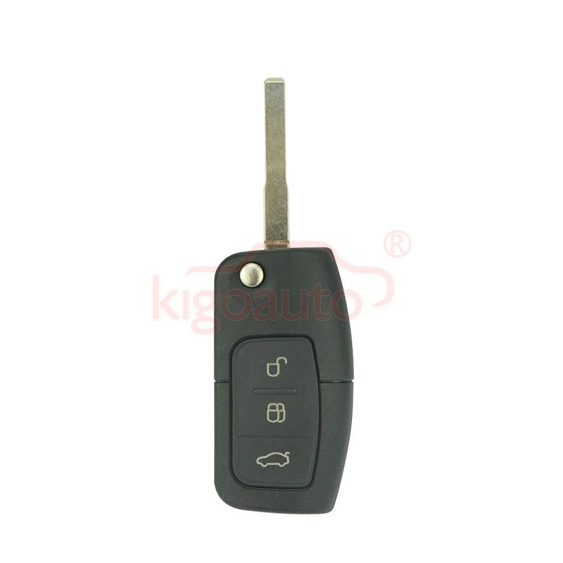 Remote Key 3 Button 433MHz Chip 4D63 3M5T15K601AB For Ford Focus Mondeo C Max S Max Galaxy Fiesta kigoauto