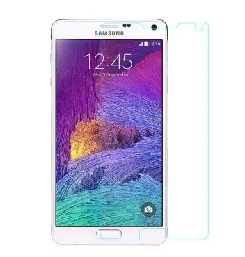 Protection verre trempé premium note 4 protecteur d'écran ecran protecteur vitre pelicula de vidro pour samsung note4 N9100