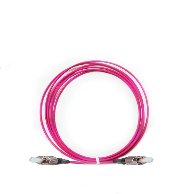 оптоволоконные патчкорды OM4 1M SX красный/кольцевой кабель SC-SC LC-LC LC-SC FC-FC ST-ST LC-ST разъем Симплекс оптическая перемычка OM4