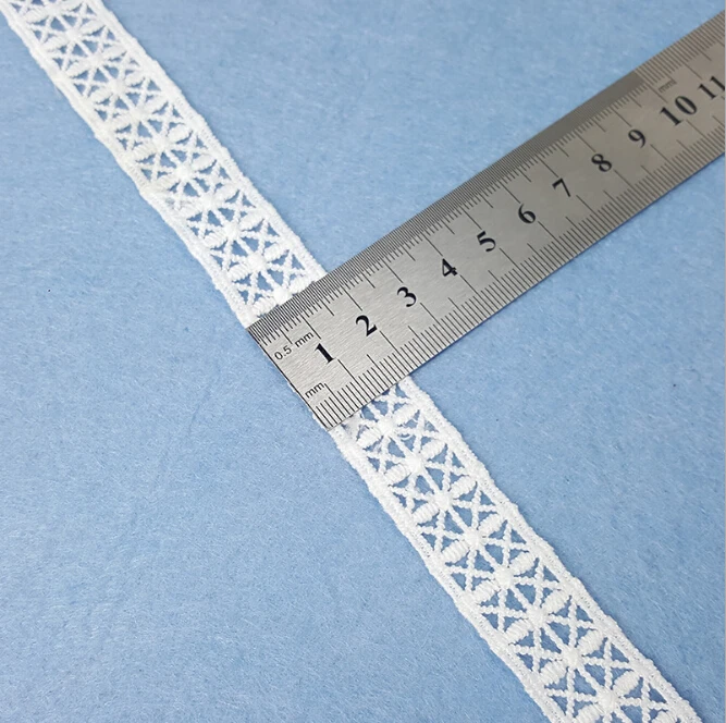 20Yards Lace Trim Narrow Laces Crochet Trimming Cotton Fabric Lace Trims Gift Wrapping image 4