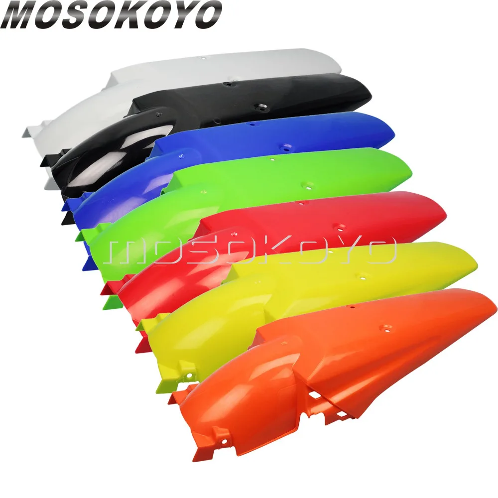 Plastic Motorcycle Fenders Rear Mud Guard For Kawasaki KLX KX 65-450 KLX110 KX65 MX Dirt Pit Bike Motocross Faring Fender Cover