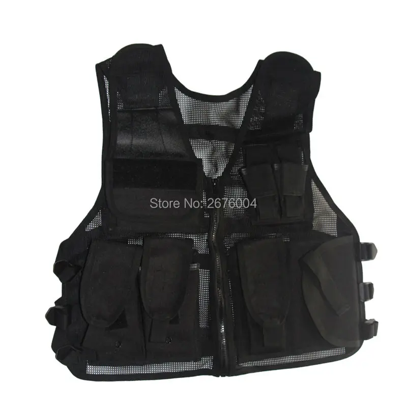 Adjustable Tactical Vests Military Men Outdoor Travels Mesh Vest Sport Photographer Vests Fishing Hunting Waistcoat with Pockets