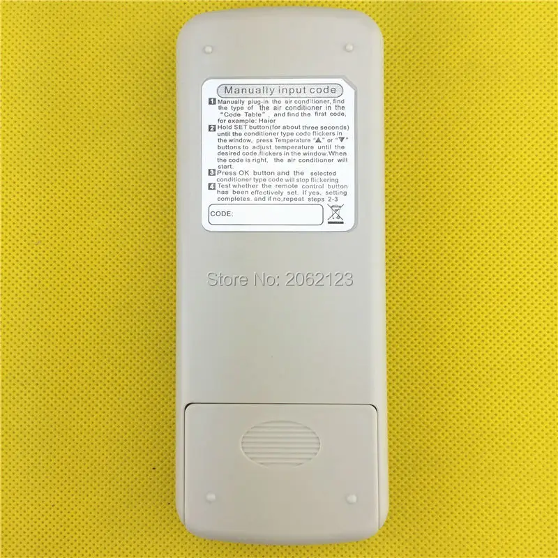 1000 in 1 LCD Screen Universal Remote Control K-100ES Use for All Air Conditioner