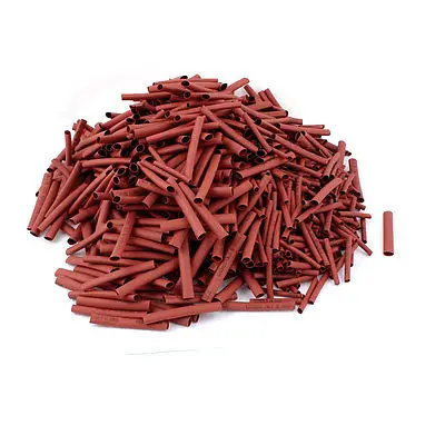 

1000Pcs 3.5mm/6mm 2:1 Heat Shrink Tube Sleeving Wrap Wire Kit 2 Sizes Red